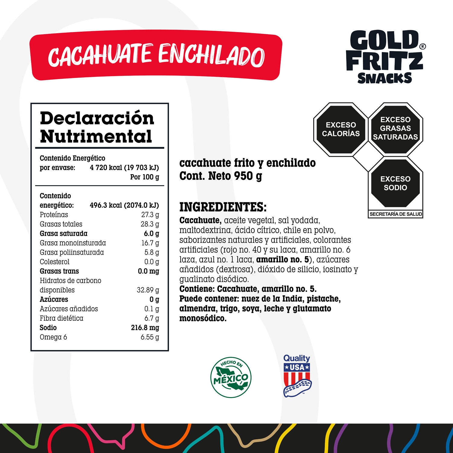 Cacahuate Enchilado