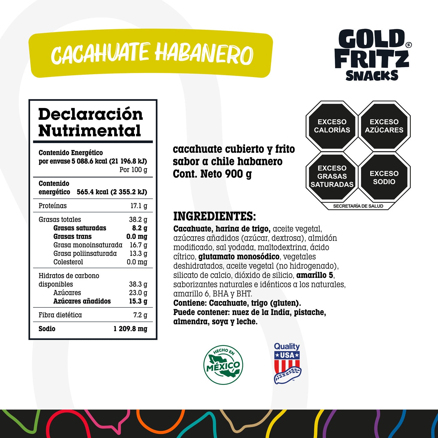 Cacahuate Habanero