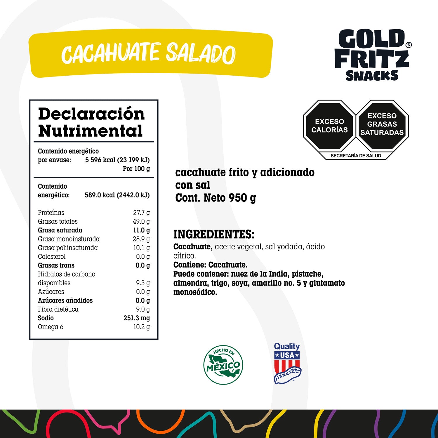 Cacahuate Salado