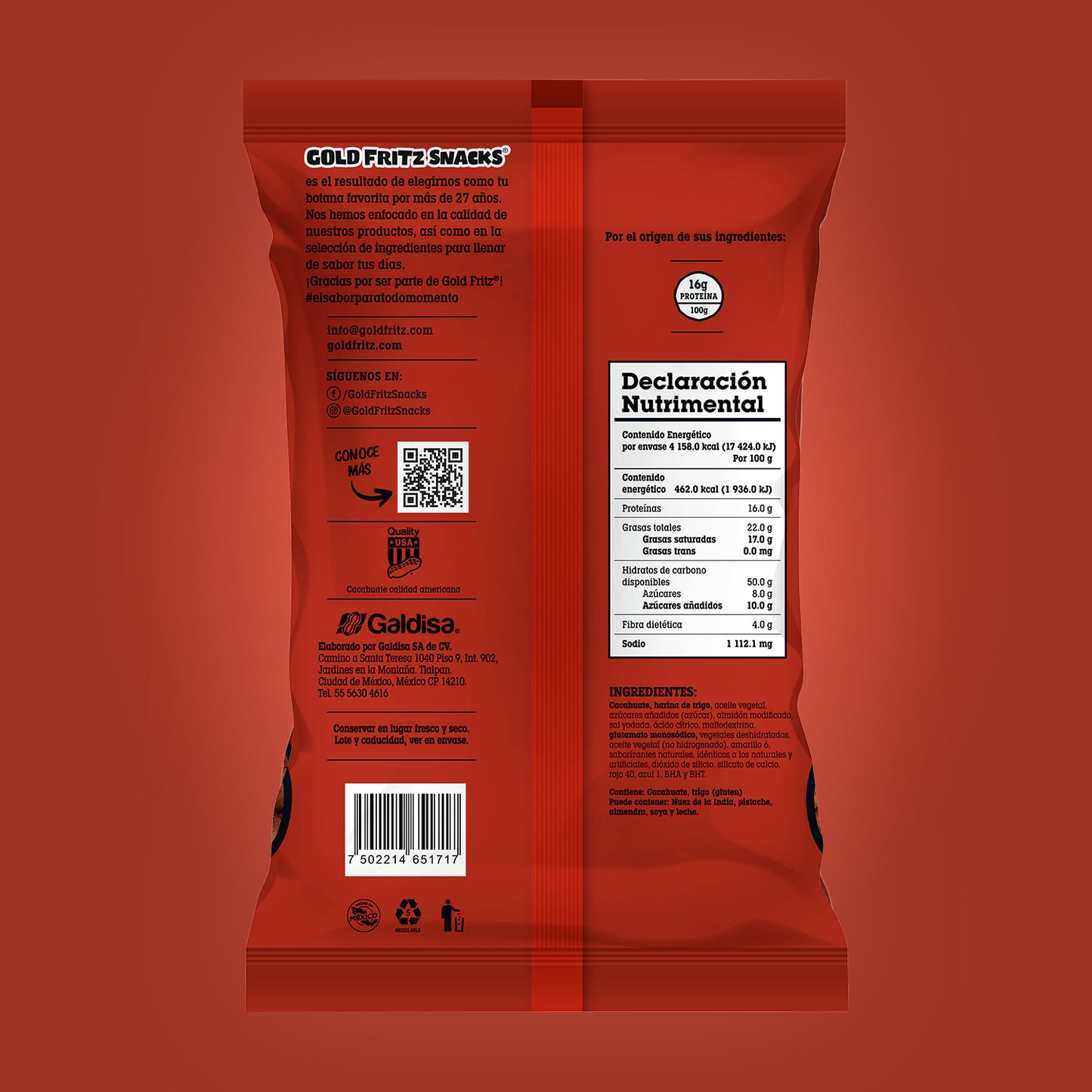 Cacahuate Chipotle