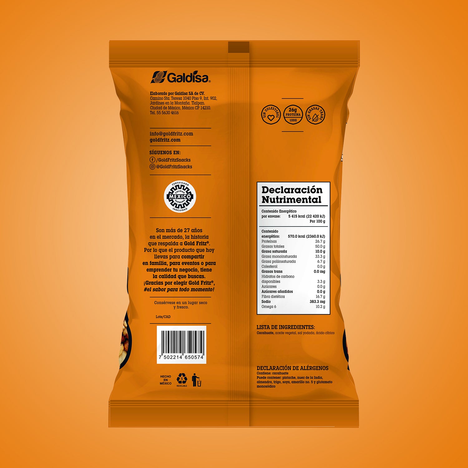 Cacahuate Español