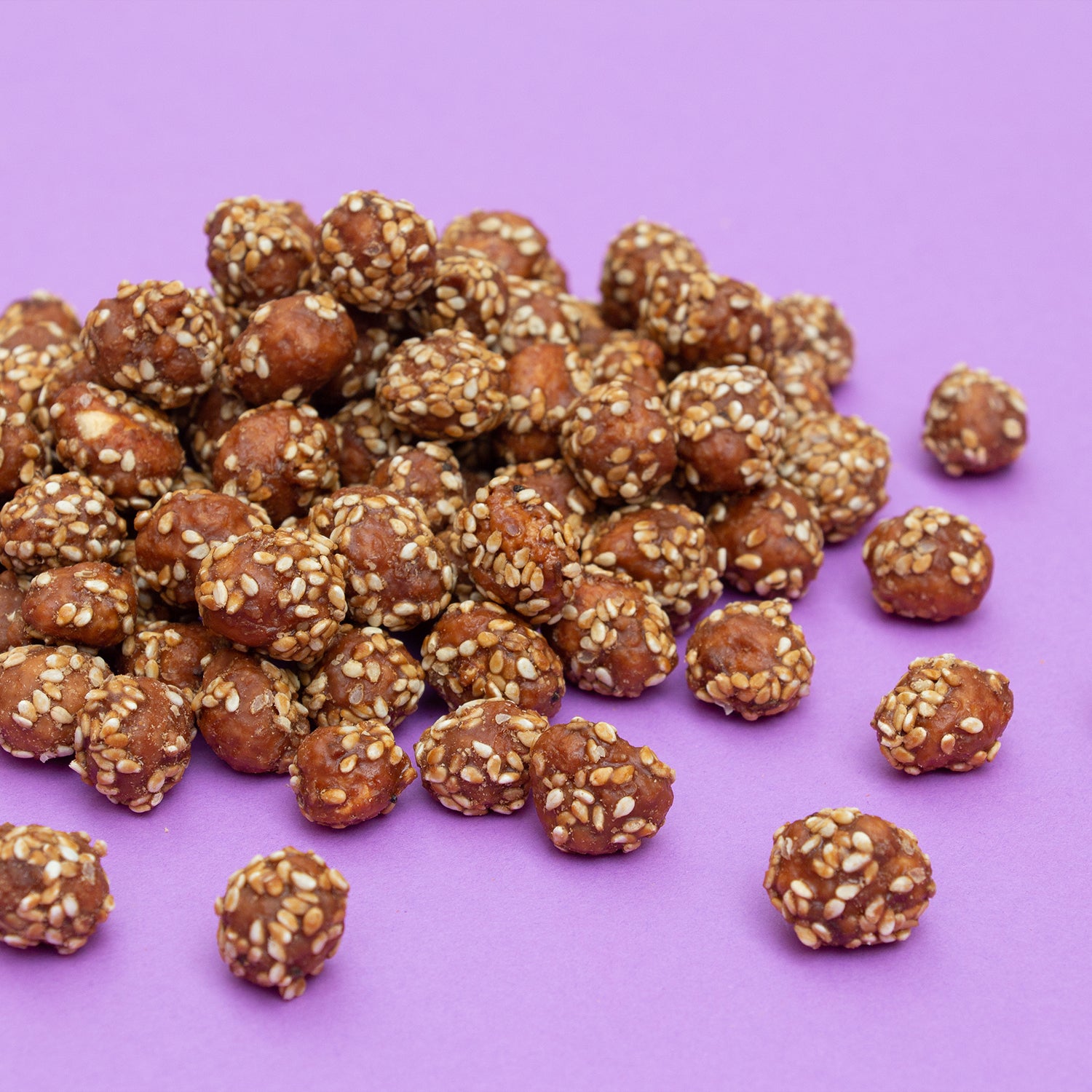 Cacahuate Garapiñado con Ajonjolí