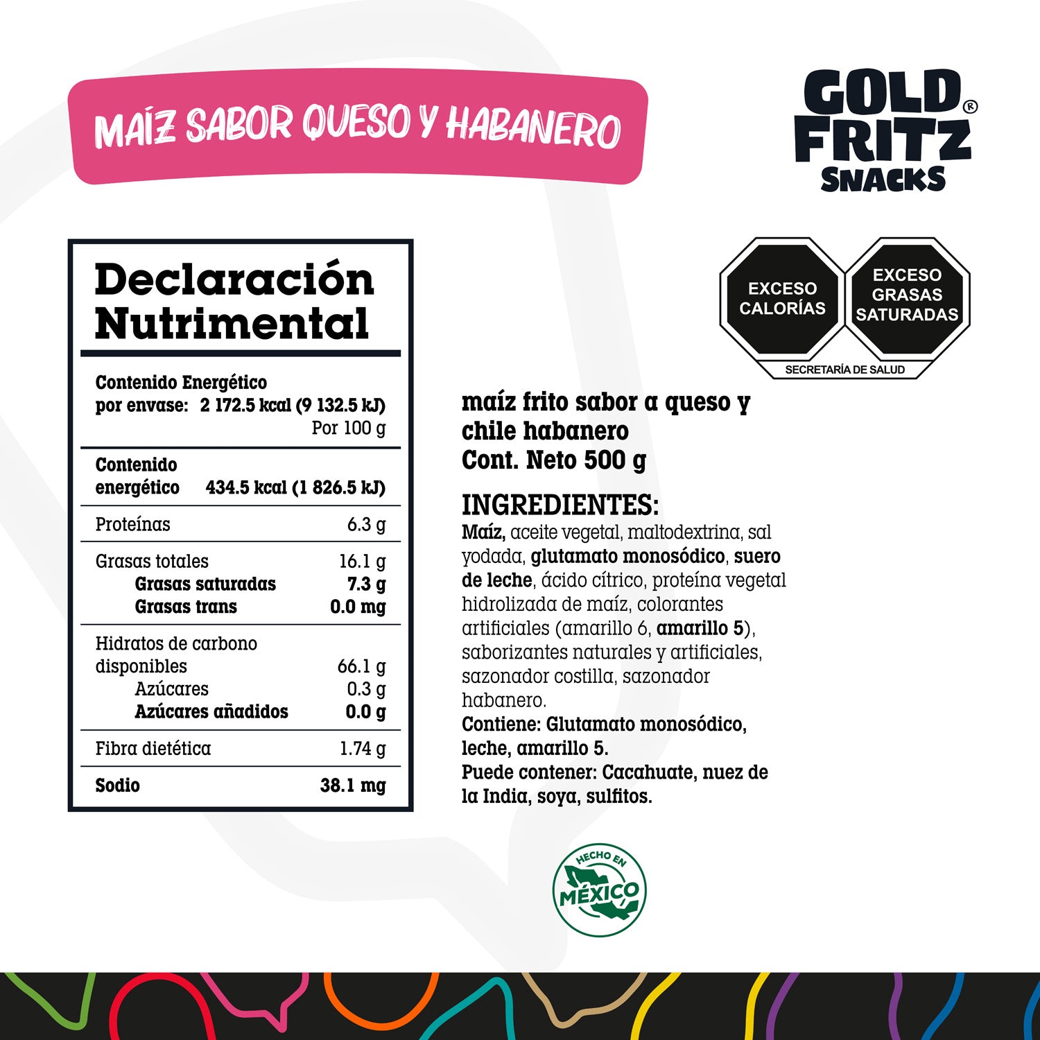 Maíz Queso Habanero